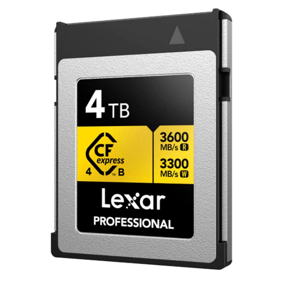 Lexar CFexpress PRO Type B 4TB Gold -Tarjeta de memoria
