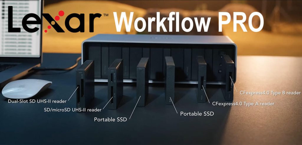 Sistema modular Lexar Workflow